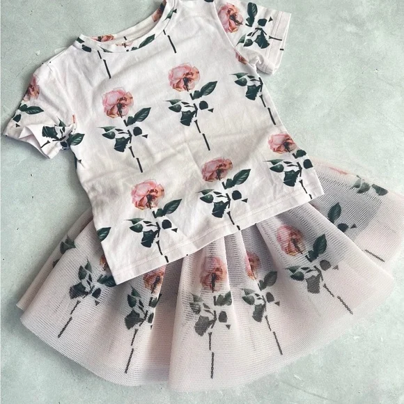 CAROLINE BOSMANS DRESS POPPY ROSE CAROLINE BOSMANS DRESS POPPY